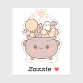 かわいいスマイルとキャンディコールドン シール