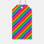 かわいいスマイルキッズカラフルハッピーバースデー ギフトタグ (裏面)