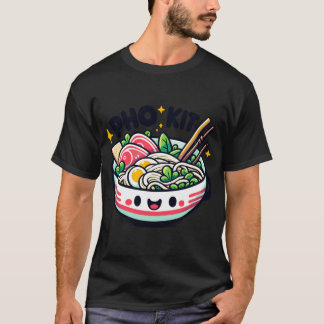 かわいいスマイルフォーボウル フォーキット Tシャツ