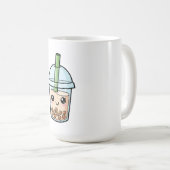 かわいいスマイルボバティー コーヒーマグカップ (正面右)