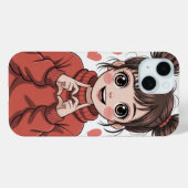 かわいいスマホケース Case-Mate iPhoneケース (裏面 (横))