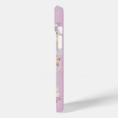 かわいいスミレ水彩猫とフローラ Case-Mate iPhoneケース (裏面 / 左)