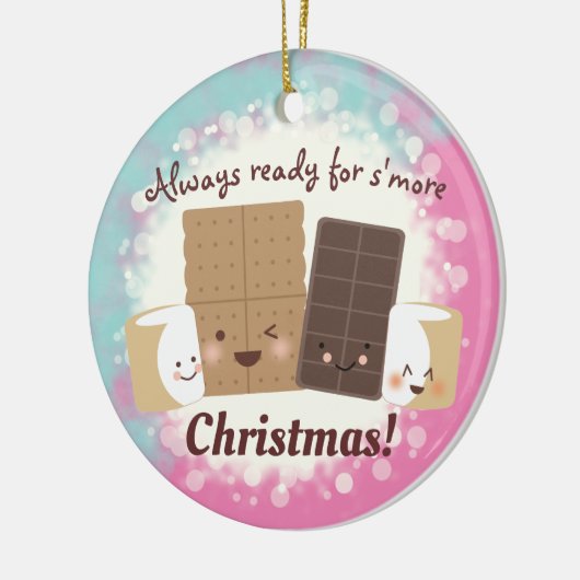 かわいいスモールベーキングベーカリースイーツクリスマス セラミックオーナメント (左)