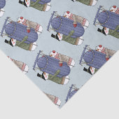 かわいいスリディングスノースカップルティッシュペーパー 薄葉紙 (詳細)