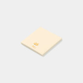 かわいいスリーピーコーギ ポストイット (アングル)