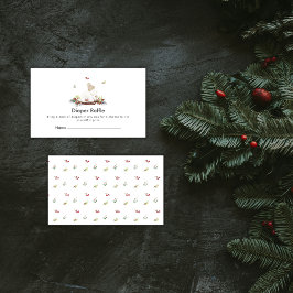 かわいいスレイ ポーラベア おむつくじ ベビーシャワー エンクロージャーカード