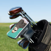 かわいいスロスティール（緑がかった色）ネームキッズアニマルカラフルかわいい ゴルフヘッドカバー (インサイチュ)