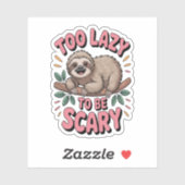 かわいいスロッスオンブランチよくはしゃぐ シール (シート)