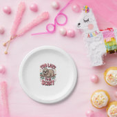 かわいいスロッスオンブランチよくはしゃぐ ペーパープレート (パーティー)