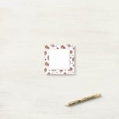 かわいいスロットCupidパターン ポストイット (デスク上)