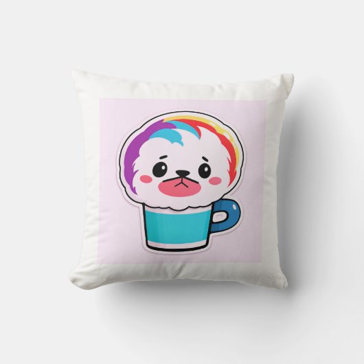 かわいいスローピロー クッション (正面)