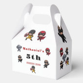 かわいいスーパーヒーローの救助誕生日 フェイバーボックス (正面)