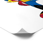 かわいいスーパーヒーローボーイ ポスター (角)