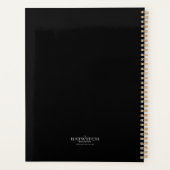 かわいいス不気味ウィッチハロウィーンプランナー プランナー手帳 (裏面)