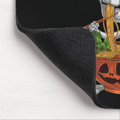 かわいいス日本のアニメ骨格ハロウィンラーメンFoo マウスパッド (コーナー)