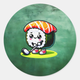 かわいいス遊シズゴルフ ラウンドシール