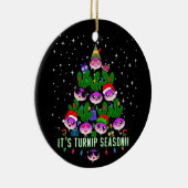 かわいいズカブの季節クリスマスツリーおもしろい セラミックオーナメント (右)