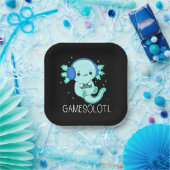 かわいいズガメソロテルアクソロテルゲーマー ペーパープレート (パーティー)