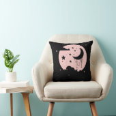 かわいいズキュートパステルゴシックムーン クッション (椅子)