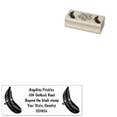 かわいいズッキーニhappy cartoonイラストレーション ラバースタンプ (押印)