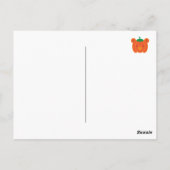 かわいいズハロウィーンカボフキンベア ポストカード (裏面)