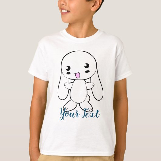 かわいいズバニーズハグカスタム Tシャツ (正面)