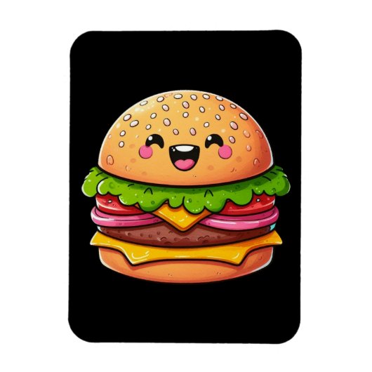 かわいいズバーガーディライト マグネット (縦)