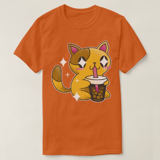 かわいいズボバティーキャットジャパンスウィート Tシャツ (デザイン正面)