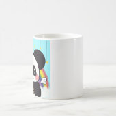 かわいいズボバパンダベアーコーヒーマグ コーヒーマグカップ (中央)