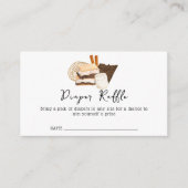 かわいいズモアラブ&おもしろいおむつラッフルベビーシャワー エンクロージャーカード (正面)