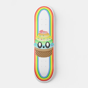 かわいいズレーブアイスクリームコーン スケートボード