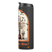 かわいいセクシーな魔女の方法のワインを飲むパーティー タンブラー (回転右)