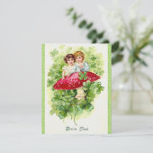 かわいいセントパトリックの日のパーティの招待状! 招待状 (スタンド正面)