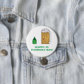 かわいいセントパトリックの日ボタン 缶バッジ (インサイチュ)