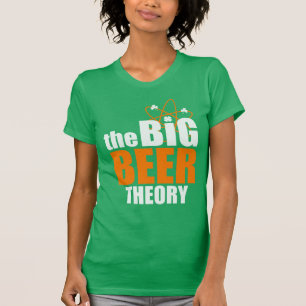 かわいいセントパトリックの日大きいビール理論 Tシャツ