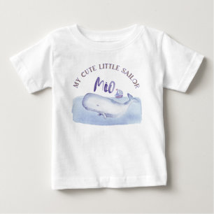 かわいいセーラーの幼児Tシャツ ベビーTシャツ
