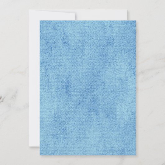 かわいいセーラーエレファントベビーシャワー招待状 招待状 (裏面)