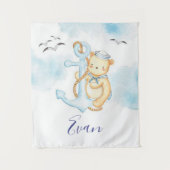 かわいいセーラーベアベビー タペストリー (正面)