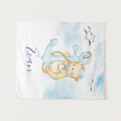 かわいいセーラーベアベビー タペストリー (正面(横))