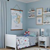 かわいいセーラーベアベビー 吊り下げ型タペストリー