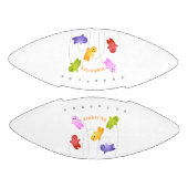 かわいいゼリーベビーキャンディースイーツ漫画 アメリカンフットボール (パネル)