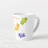 かわいいゼリーベビーキャンディースイーツ漫画 カフェラテマグ (右アングル)