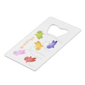 かわいいゼリーベビーキャンディースイーツ漫画 クレジットカード栓抜き (正面アングル)