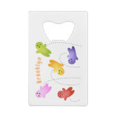 かわいいゼリーベビーキャンディースイーツ漫画 クレジットカード栓抜き (裏面)