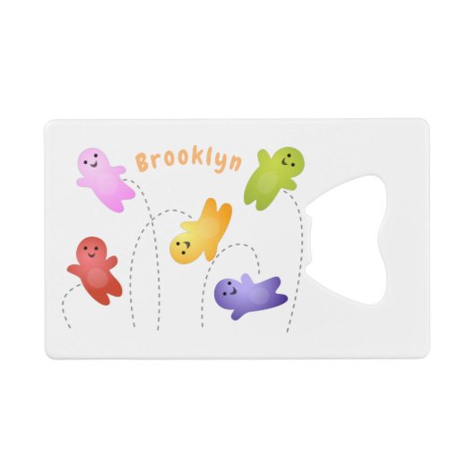 かわいいゼリーベビーキャンディースイーツ漫画 クレジットカード栓抜き (正面(横))