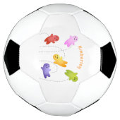 かわいいゼリーベビーキャンディースイーツ漫画 サッカーボール (回転)