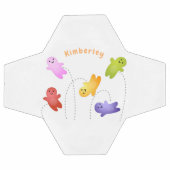 かわいいゼリーベビーキャンディースイーツ漫画 サッカーボール (フラット)