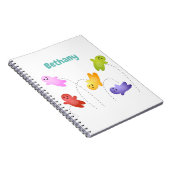 かわいいゼリーベビーキャンディースイーツ漫画 ノートブック (右側)