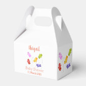 かわいいゼリーベビーキャンディースイーツ漫画 フェイバーボックス (裏面サイド)