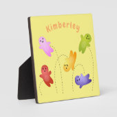 かわいいゼリーベビーキャンディースイーツ漫画 フォトプラーク (正面)